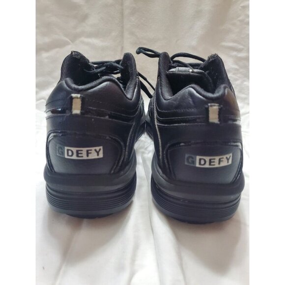 G Defy Men's Leather Sneakers Size 14 Gravity Defying Black Leather Comfort - Picture 11 of 15